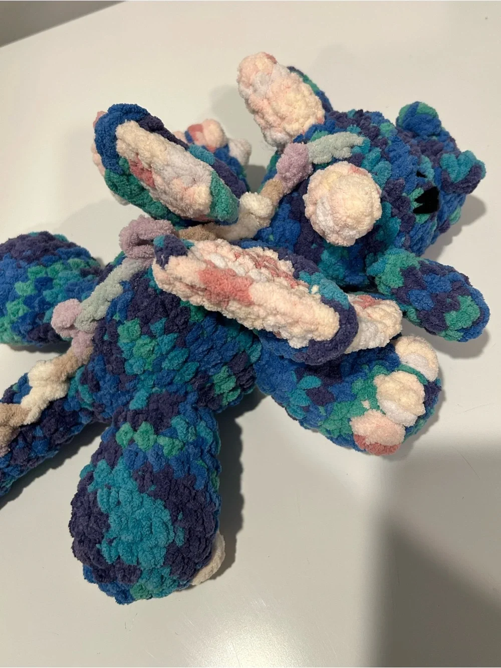 Handmade Crocheted Dragon